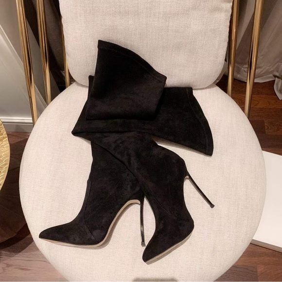 CASADEI blade suede boots - Picture 3 of 4